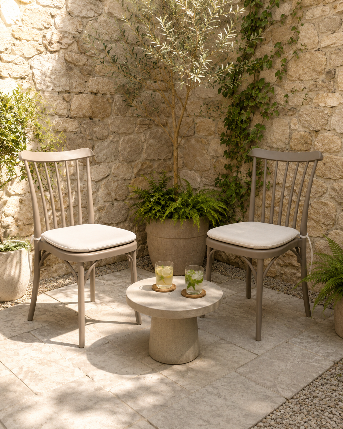 Cojín de silla liso - Capri para  exterior